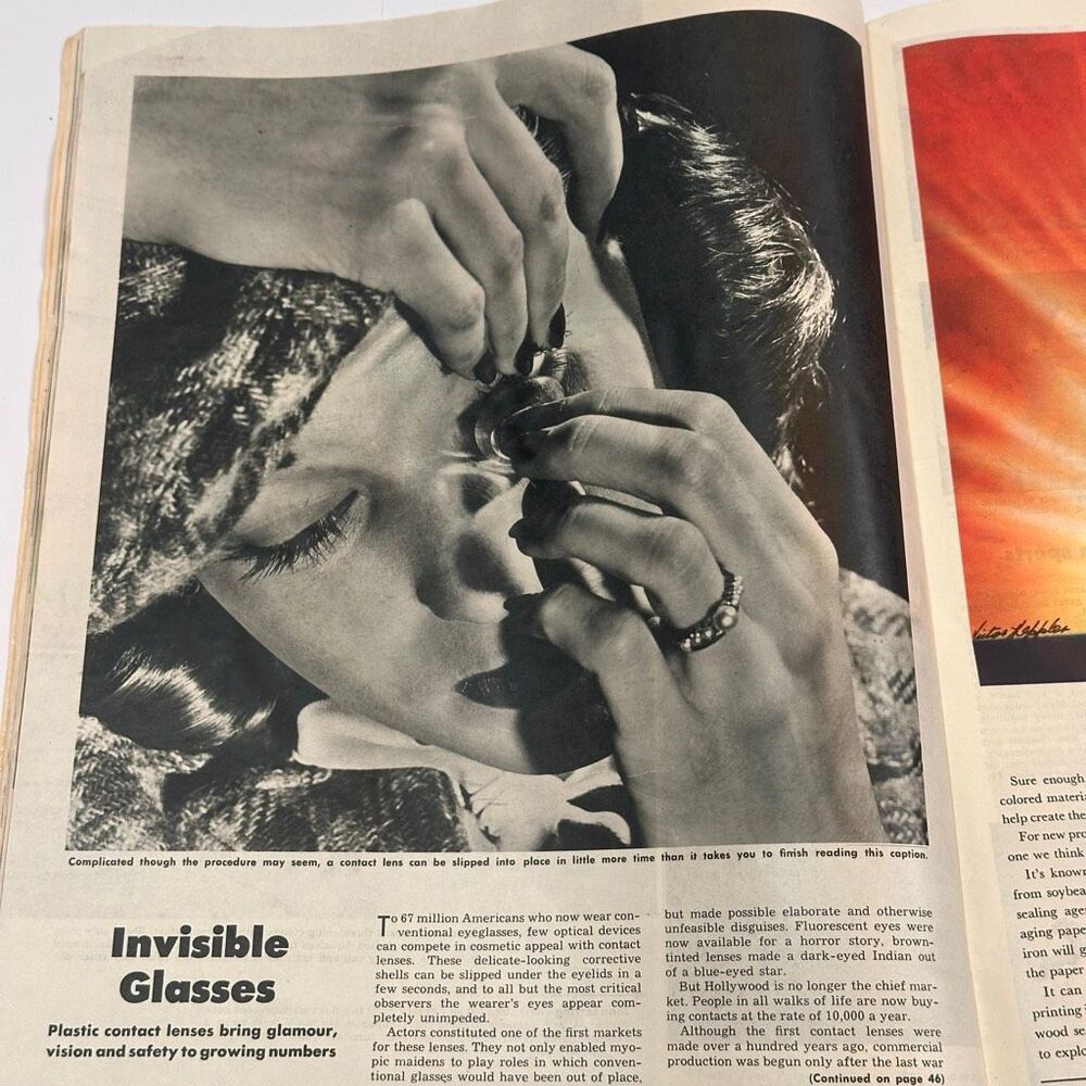 Vintage LOOK Magazine Lot (3) 1945, 1955, 1964 - Picture 4 of 16